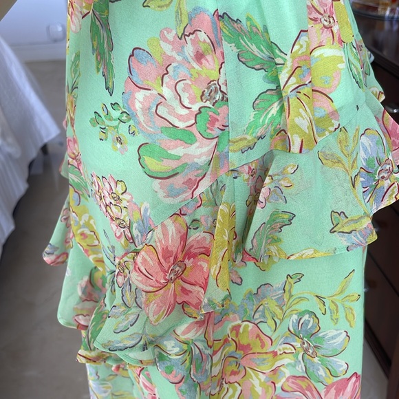 NWT STEVE MADDEN DELPHINE DRESS IN GREEN - Picture 12 of 13